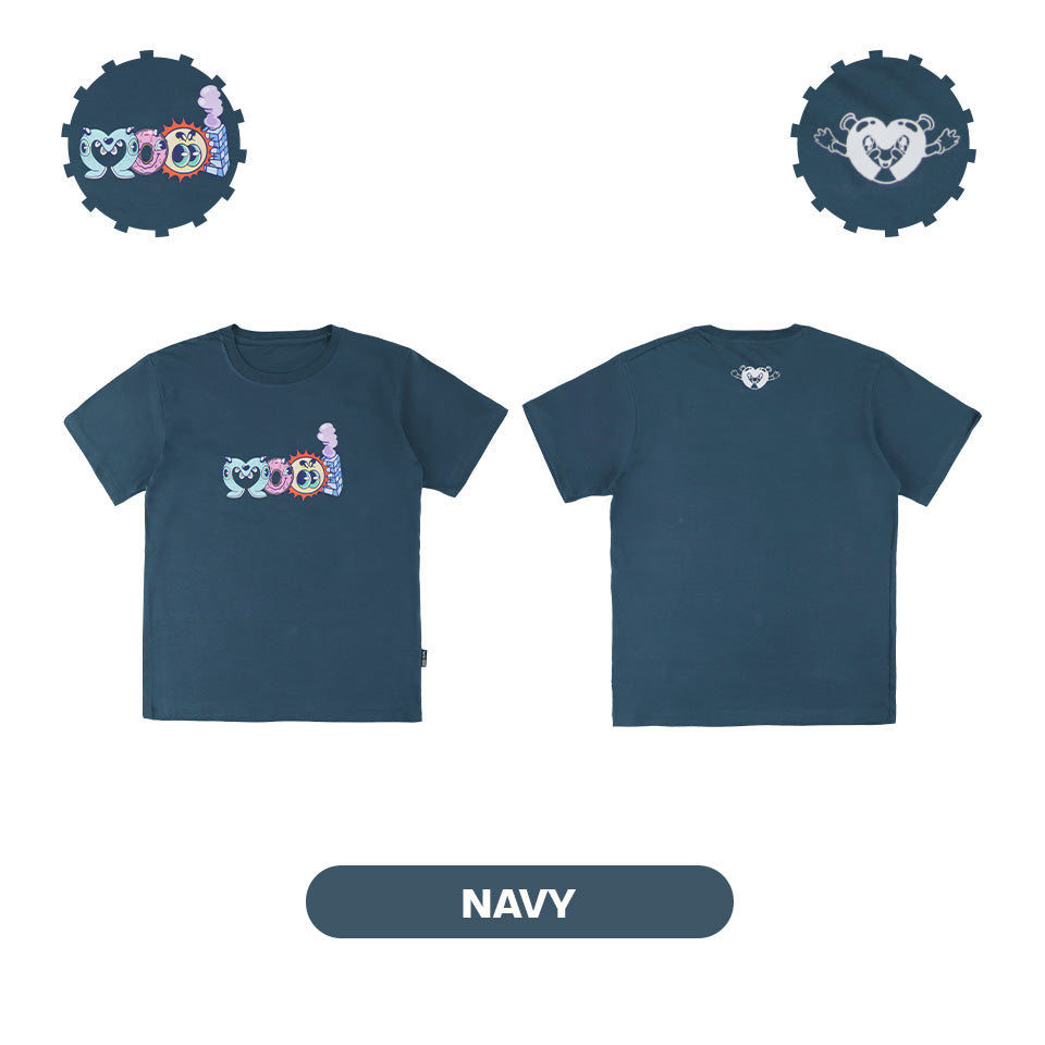 Mooi X Muklay Kaos Dewasa Unisex Graphic Tee Adult