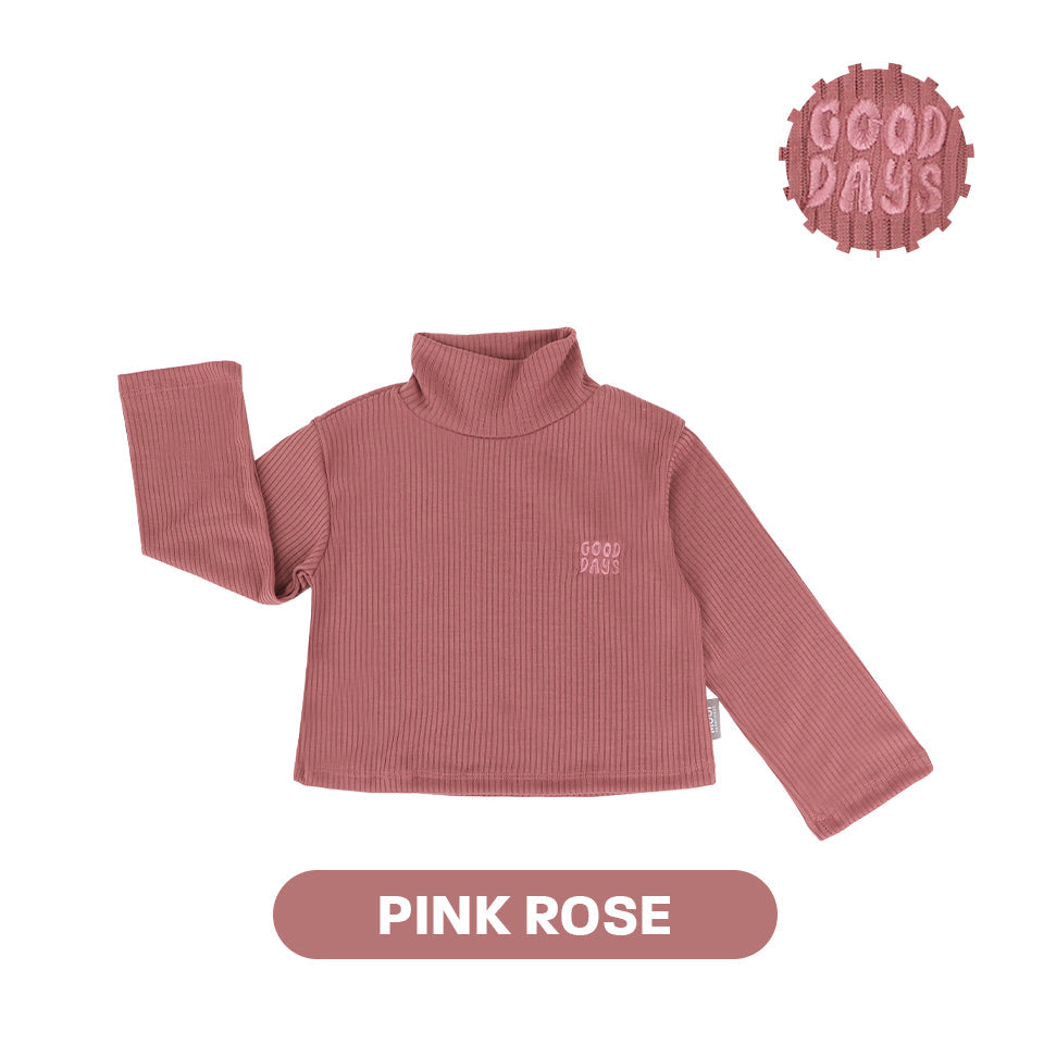 Mooi Atasan Anak Turtle Neck Top