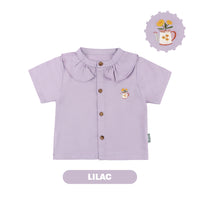 Mooi Atasan Anak Perempuan Lily Ruffle Top