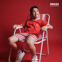 Mooi Merdeka Kaos Kemerdekaan 17 Agustus Setelan Anak Merdeka Athletic Set
