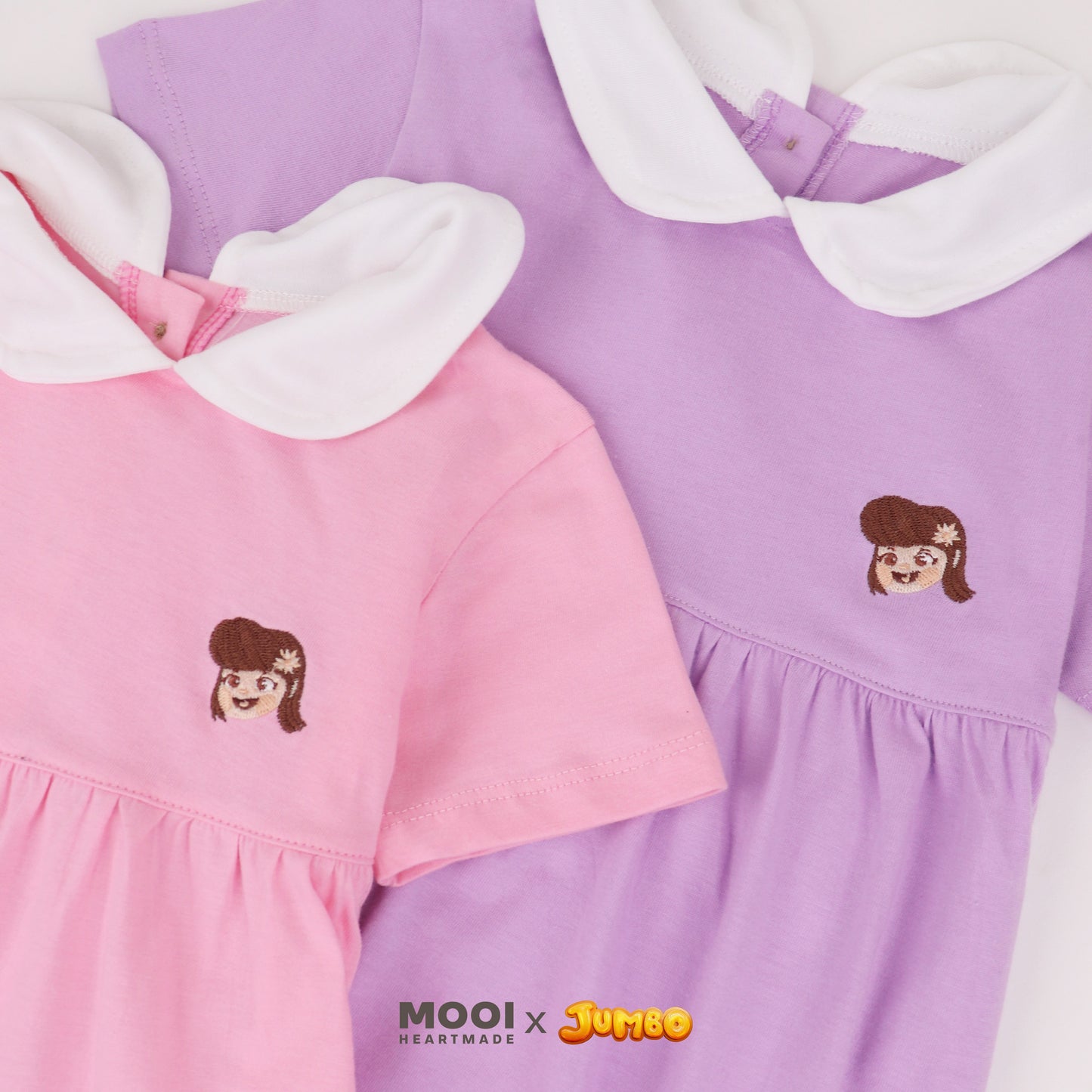 Mooi x Jumbo Dress Anak Perempuan Meri Dress