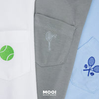 Mooi Setelan Anak Kaos Anak Tshirt Pocket Tee Set