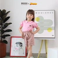 Mooi x Jumbo Setelan Anak Perempuan Meri Collar Set