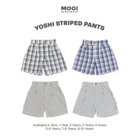 Mooi Celana Pendek Anak Laki-laki Yoshi Striped Pants