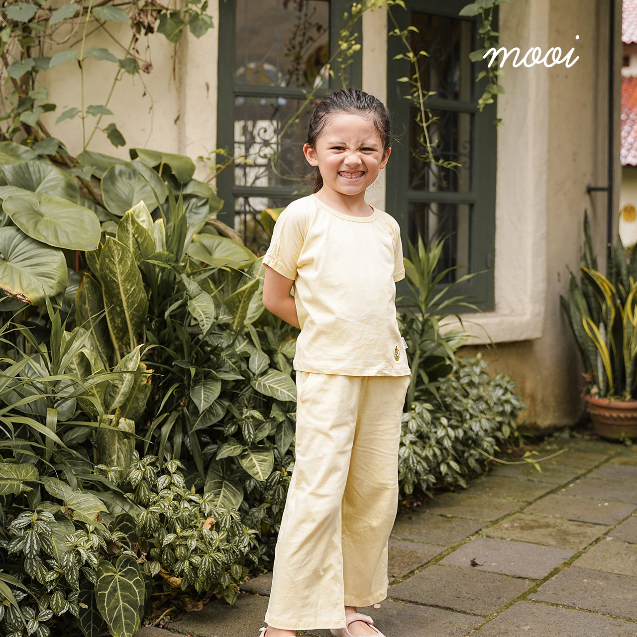 Mooi Setelan Anak Perempuan Kulot Alice Set