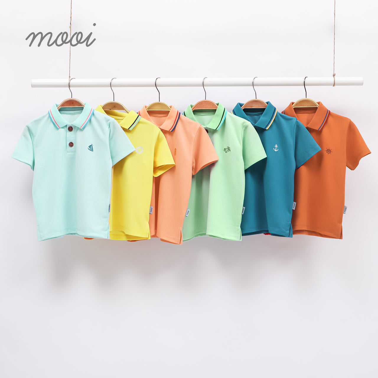 Mooi Kemeja Anak Laki-Laki Polo Shirt V1