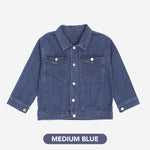 Mooi Jaket Jeans Anak Arlo Denim Jacket