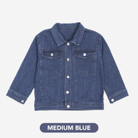Mooi Jaket Jeans Anak Arlo Denim Jacket