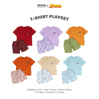 Mooi x Jumbo Setelan Anak T-Shirt Playset