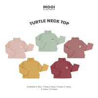 Mooi Atasan Anak Turtle Neck Top V1