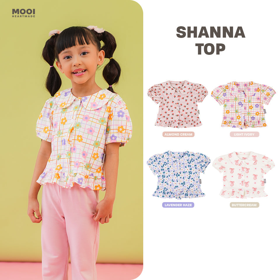 Mooi Atasan Anak Perempuan Shanna Top