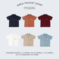 Mooi Kemeja Anak Laki-laki Arka Pocket Shirt V1