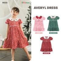 Mooi Dress Anak Perempuan Christmas Collection Averyl Dress