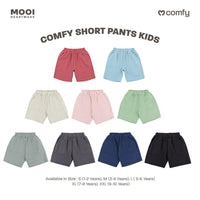 Mooi Celana Pendek Anak Unisex Laki Laki Perempuan Comfy Short Pants Kids