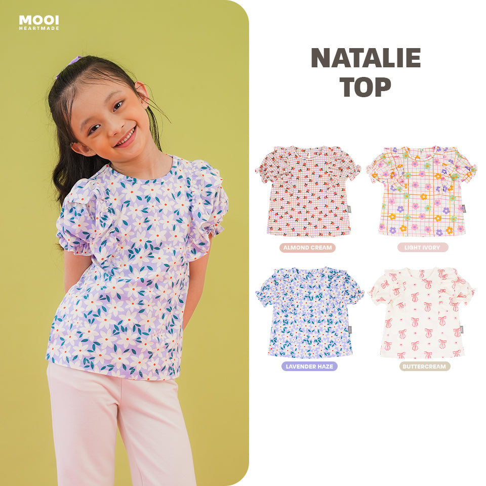 Mooi Atasan Anak Perempuan Natalie Top