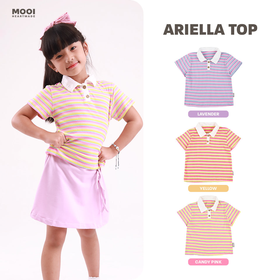 Mooi Atasan Anak Perempuan Ariella Top