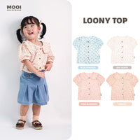Mooi Atasan Anak Perempuan Loony Top