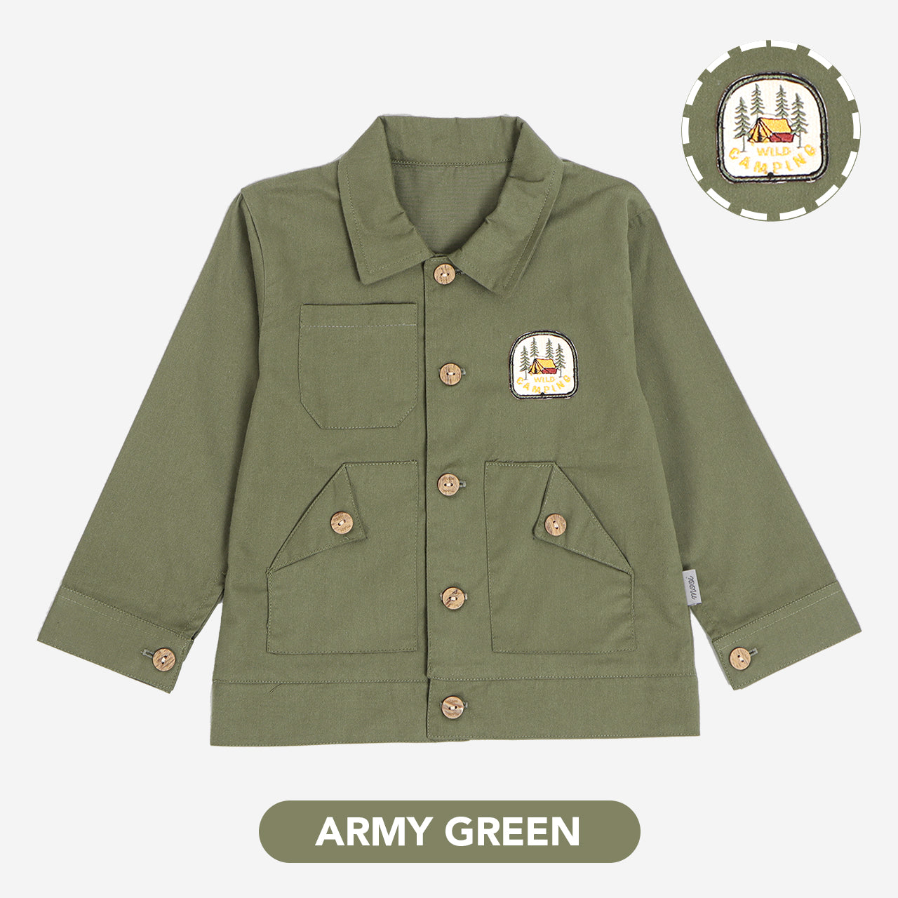 Mooi Jaket Anak Ezio Pocket Jacket