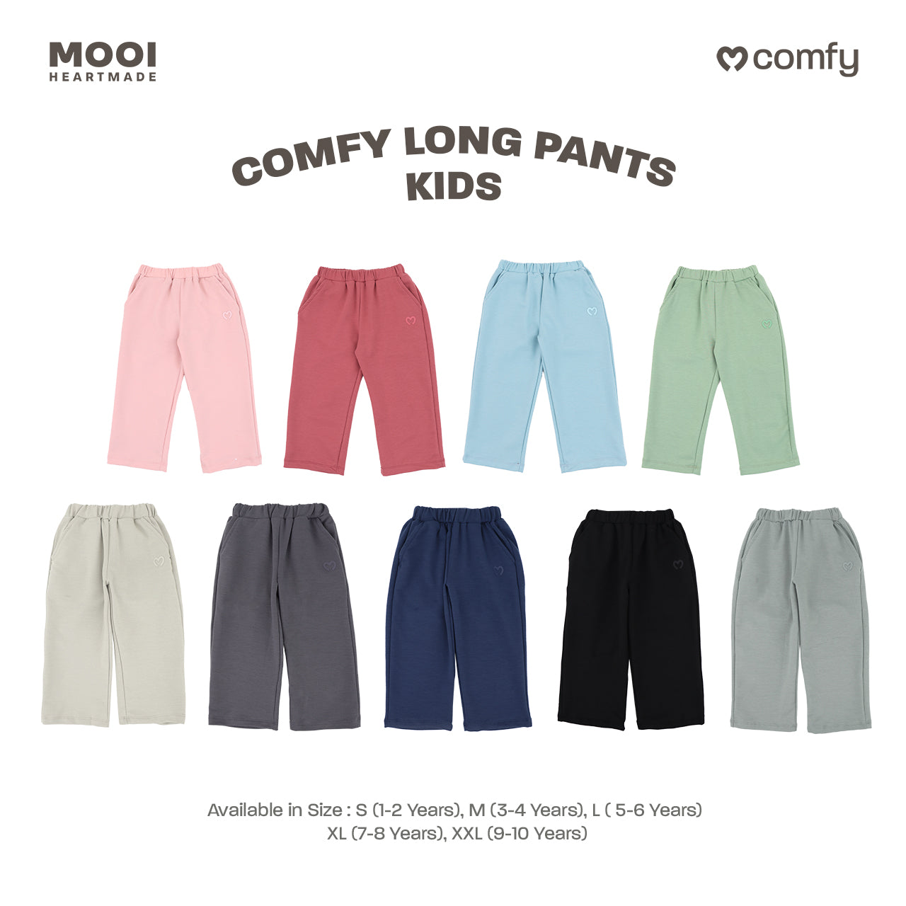 Mooi Celana Panjang Anak Perempuan Comfy Long Pants
