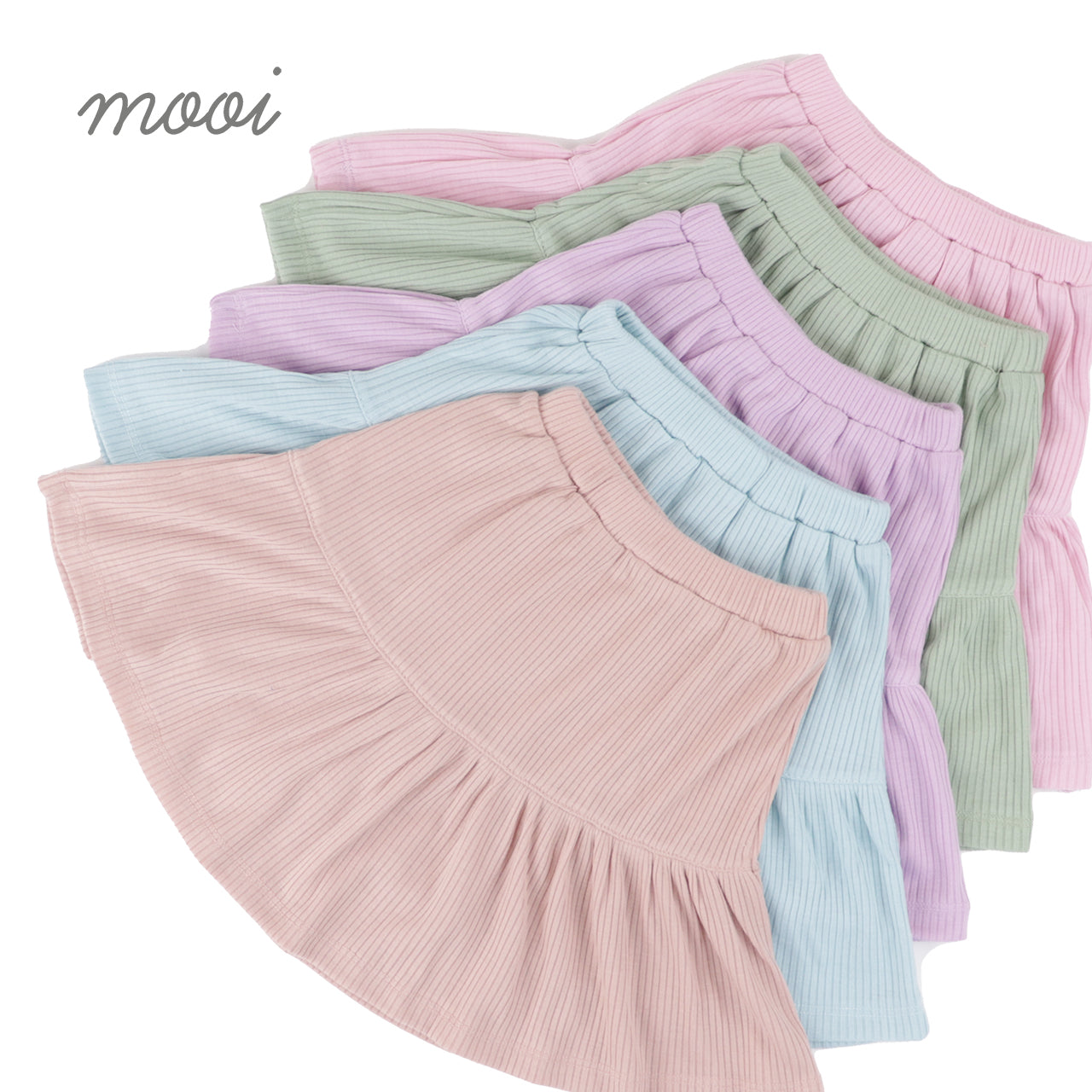 Mooi Setelan Anak Perempuan Narumi Ruffle Set