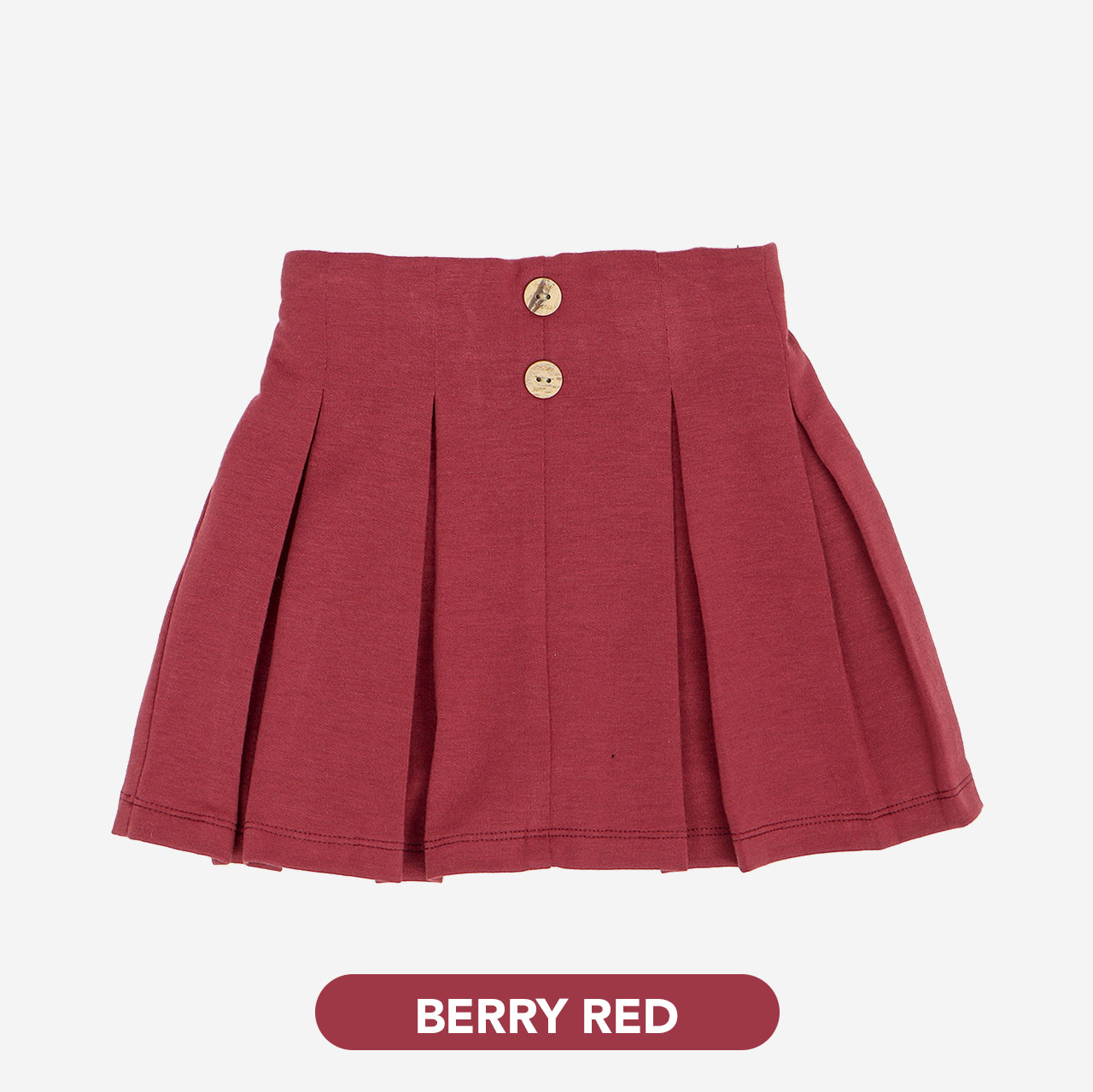 Mooi Rok Celana Anak Perempuan Ayako Skort Pleat Pants