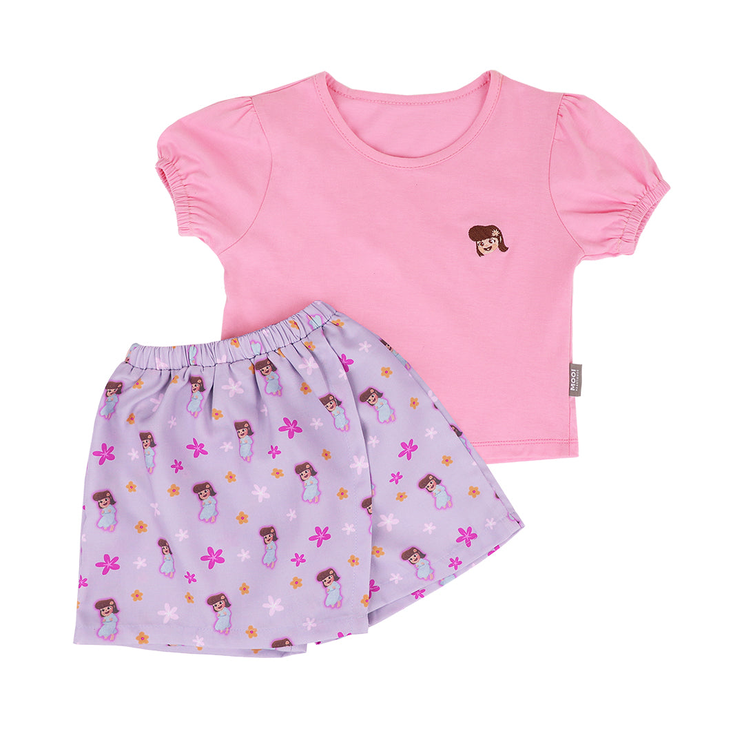 Mooi x Jumbo Setelan Anak Perempuan Meri Playset