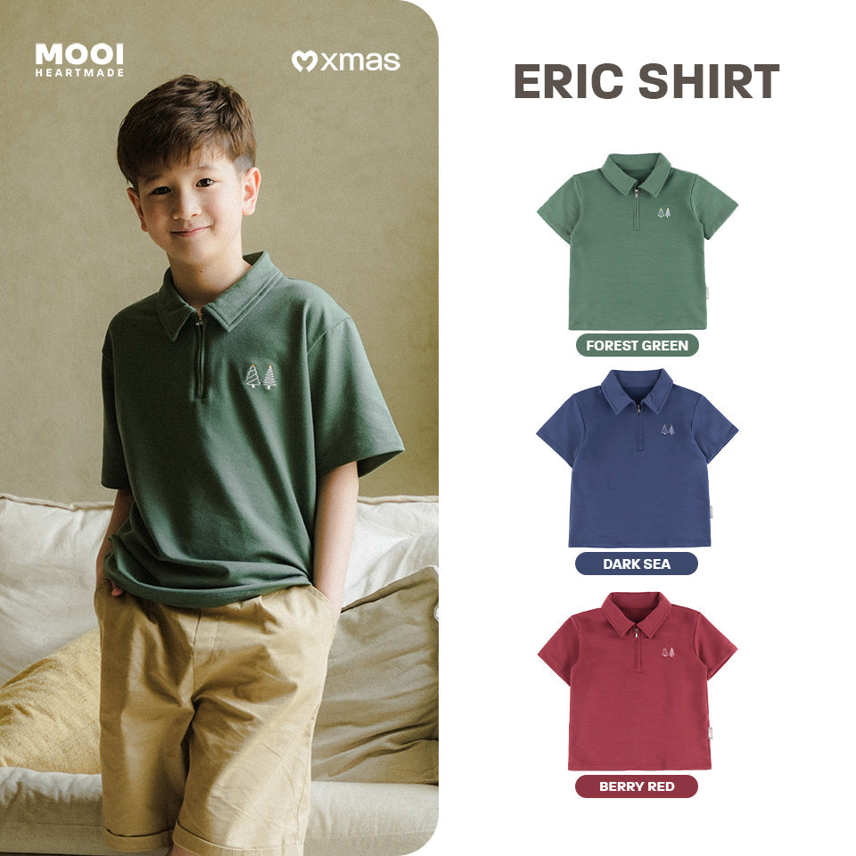 Mooi Kemeja Anak Laki-laki Eric Shirt