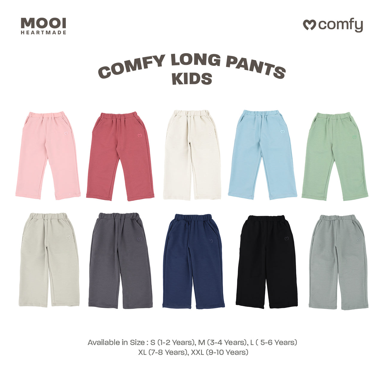 Mooi Celana Panjang Anak Perempuan Comfy Long Pants