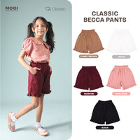 Mooi Celana Pendek Anak Perempuan Classic Becca Pants