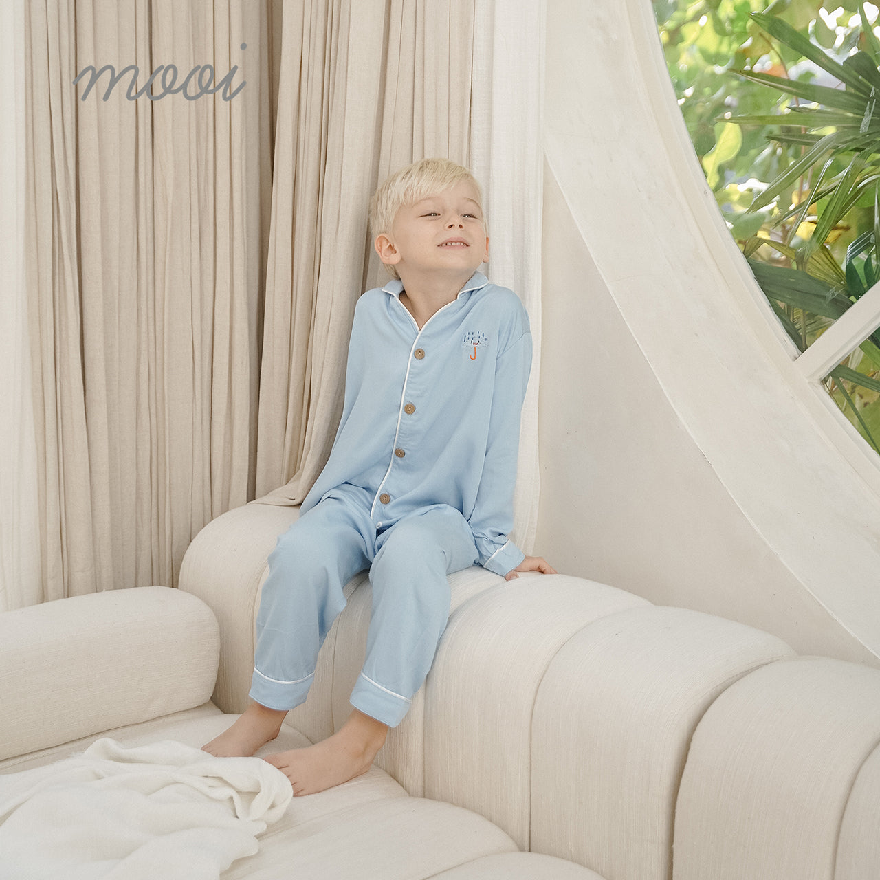 Mooi Piyama Panjang Anak Baju Tidur Anak Long Pajamas