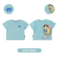 Mooi X Muklay Kaos Anak Unisex Graphic Tee Kids
