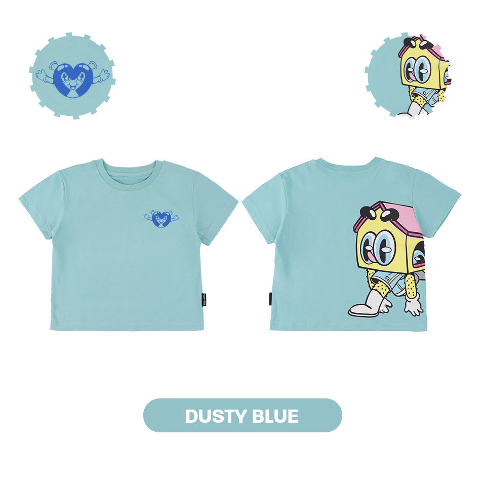 Mooi X Muklay Kaos Anak Unisex Graphic Tee Kids