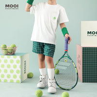 Mooi Setelan Anak Kaos Anak Tshirt Pocket Tee Set