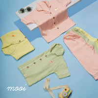 Mooi Piyama Anak Baju Tidur Anak Short Pajamas V1
