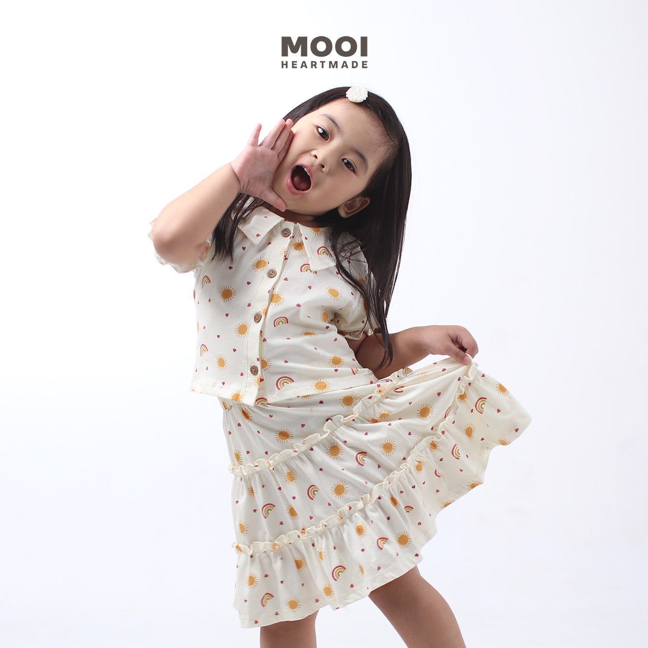 Mooi Setelan Anak Perempuan Agnes Set