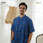 Mooi Atasan Pria Kemeja Pria Raya Collection Rashad Koko Adult Zeina Series