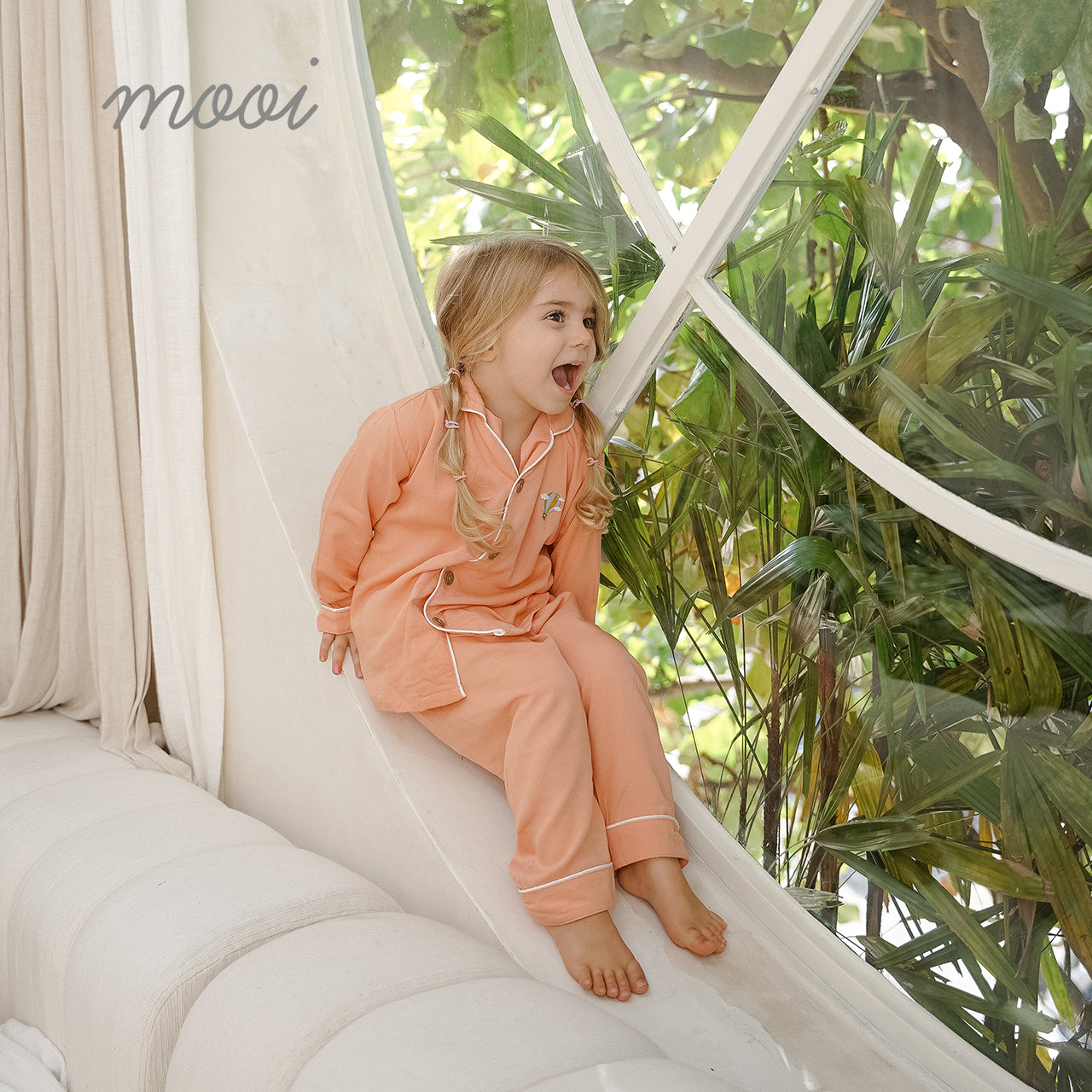 Mooi Piyama Panjang Anak Baju Tidur Anak Long Pajamas