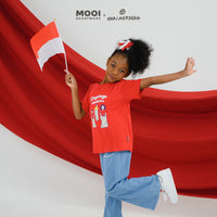 Mooi x Hari Merdeka Kaos Kemerdekaan Anak T-shirt Anak Dirgahayu Indonesia