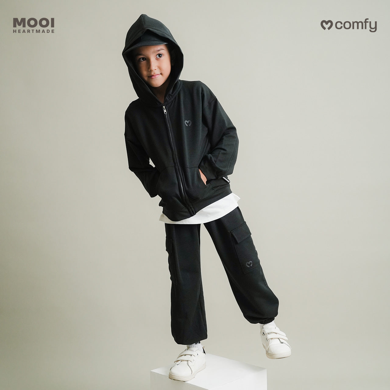 Mooi Celana Jogger Anak Comfy Jogger Cargo Pants Kids