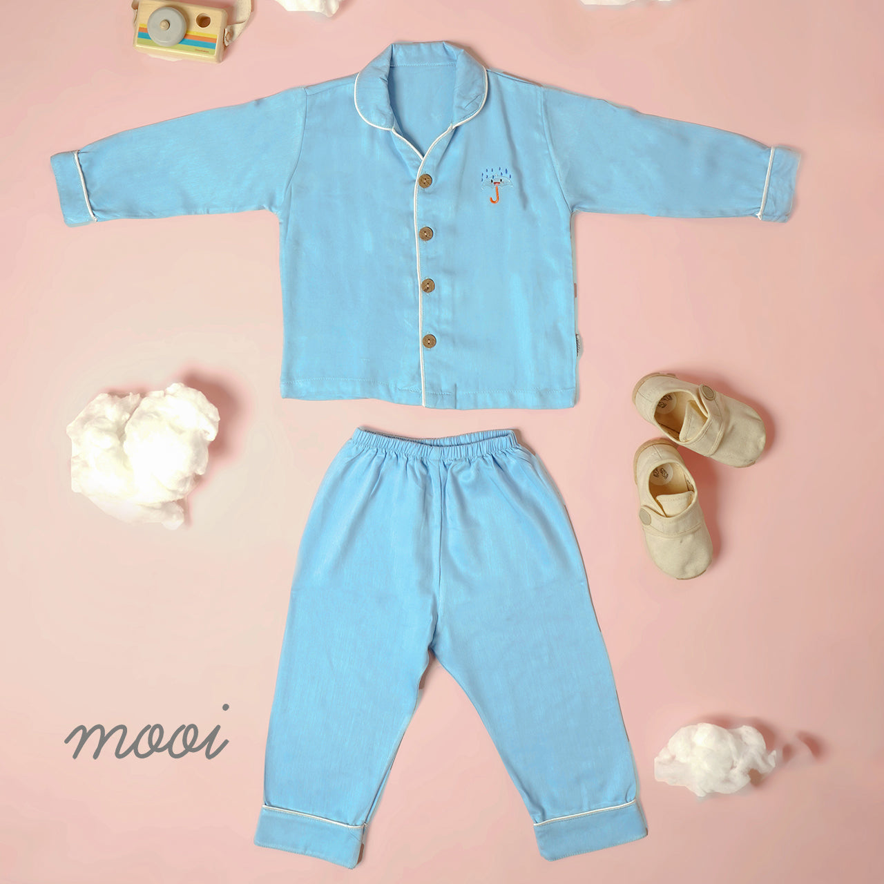 Mooi Piyama Panjang Anak Baju Tidur Anak Long Pajamas