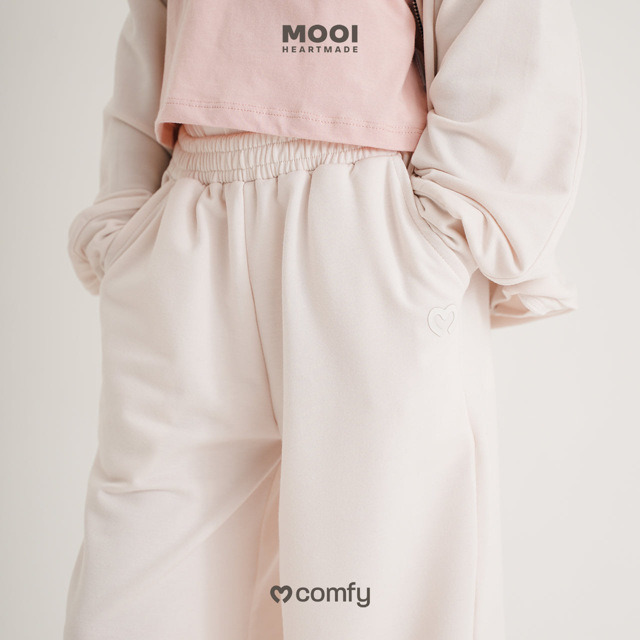 Mooi Celana Panjang Anak Perempuan Comfy Long Wide Pants