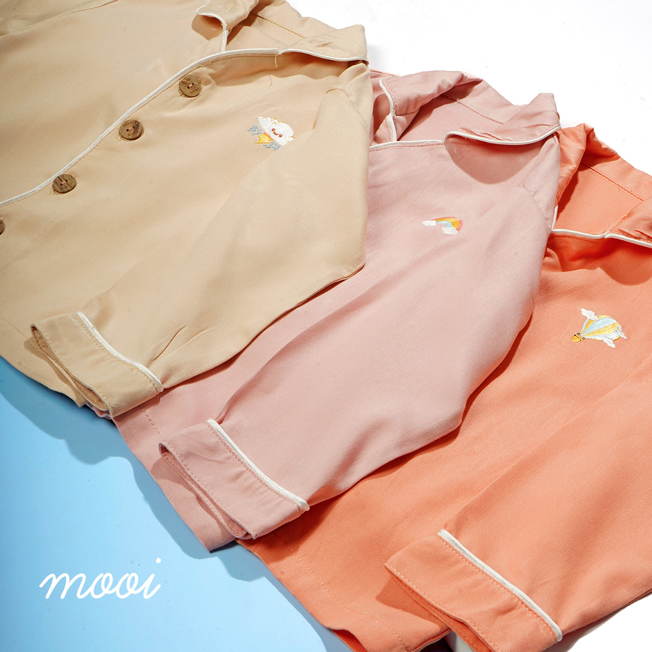 Mooi Piyama Panjang Anak Baju Tidur Anak Long Pajamas