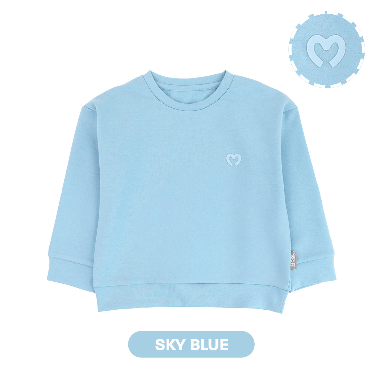 Mooi Sweater Anak Unisex Comfy Sweater Basic Kids