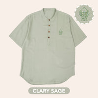 Mooi Atasan Pria Kemeja Pria Raya Collection Karim Koko V1