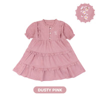 Mooi Dress Anak Perempuan Yue Ruffle Dress