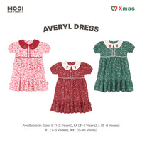 Mooi Dress Anak Perempuan Christmas Collection Averyl Dress