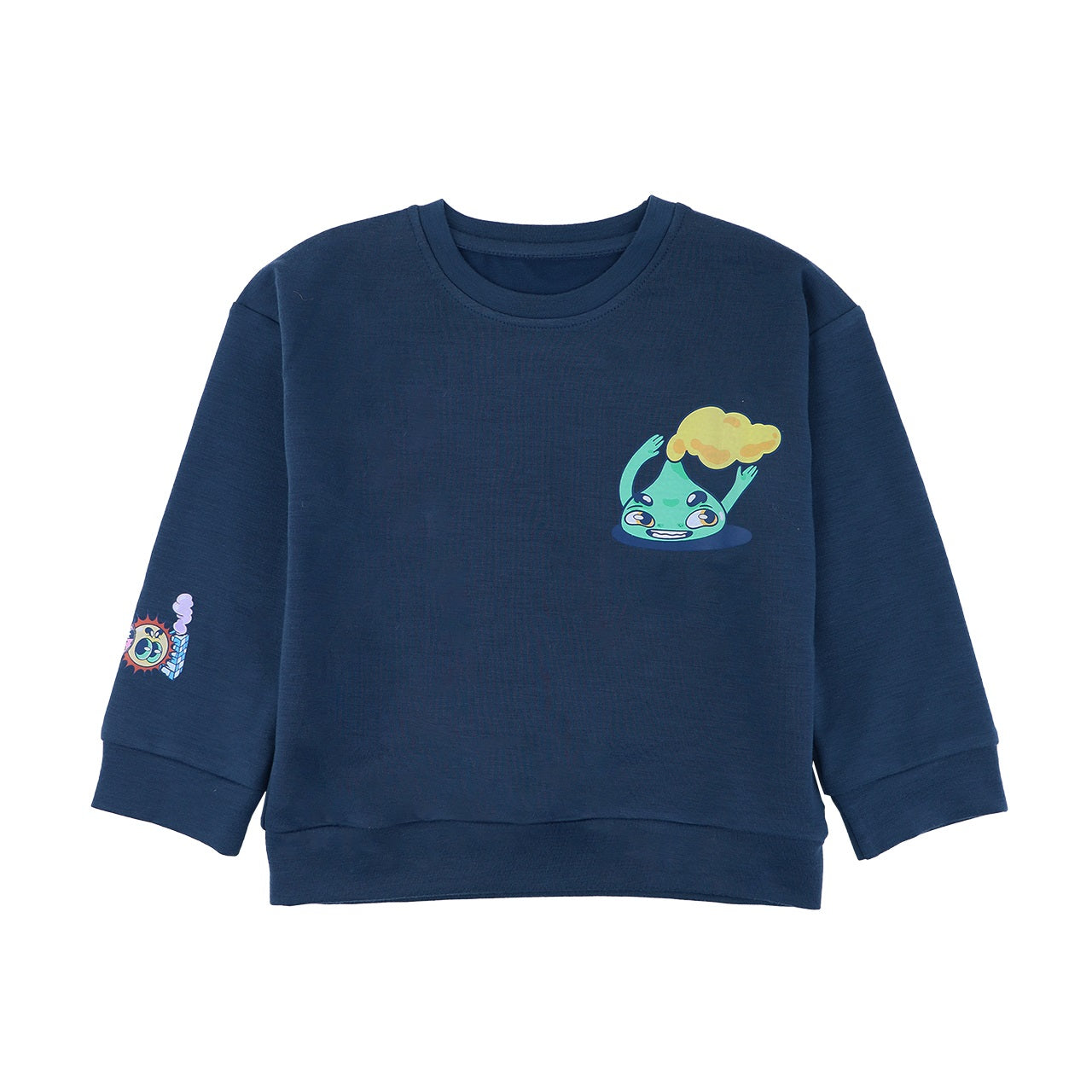 Mooi X Muklay Sweater Anak Unisex Sweater Basic Kids