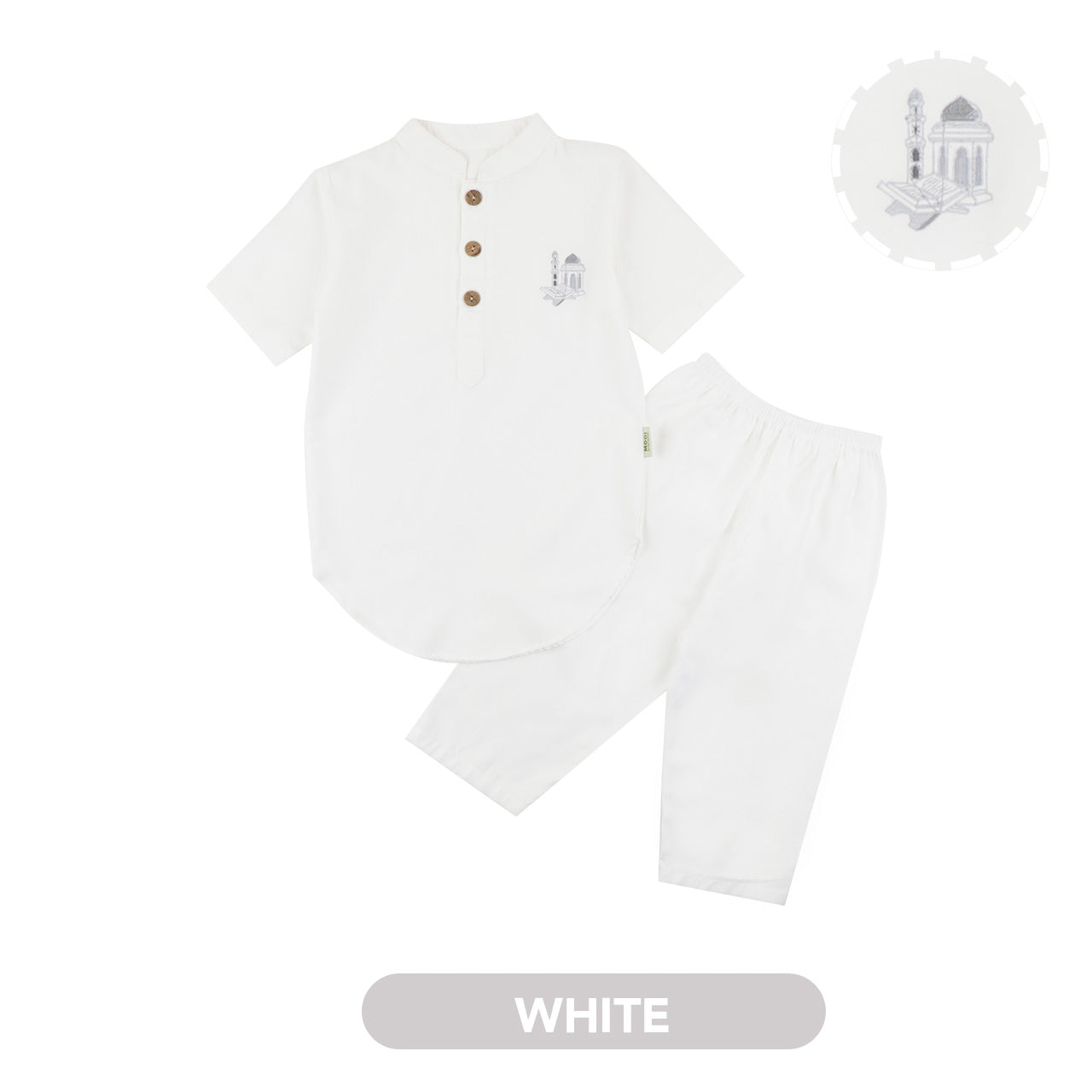 Mooi Adam Koko Set Setelan Koko Anak Raya Collection V1