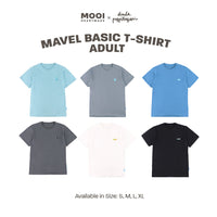 Mooi X Dinda Puspitasari Kaos Dewasa Mavel Basic T-Shirt Adult