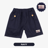 Mooi Celana Pendek Chinos Cargo Anak Alexi Pocket Short Cargo Chinos